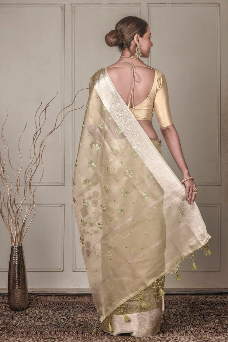 Badla Mohini Cotton Saree for Festive Wear