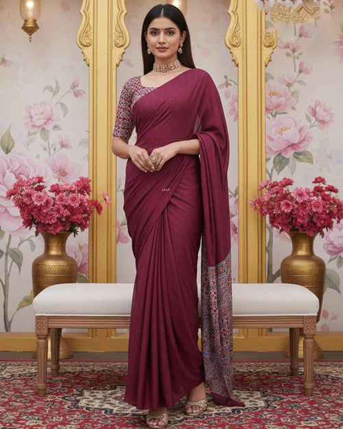 Yashira Silk Saree for Semi Formal Wear