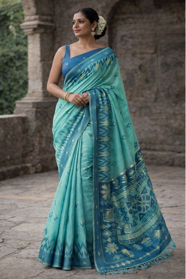 Cotlina Cotton Saree For Daily Wear