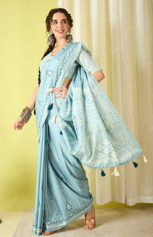 Printara Silk Saree For Semi Formal Wear