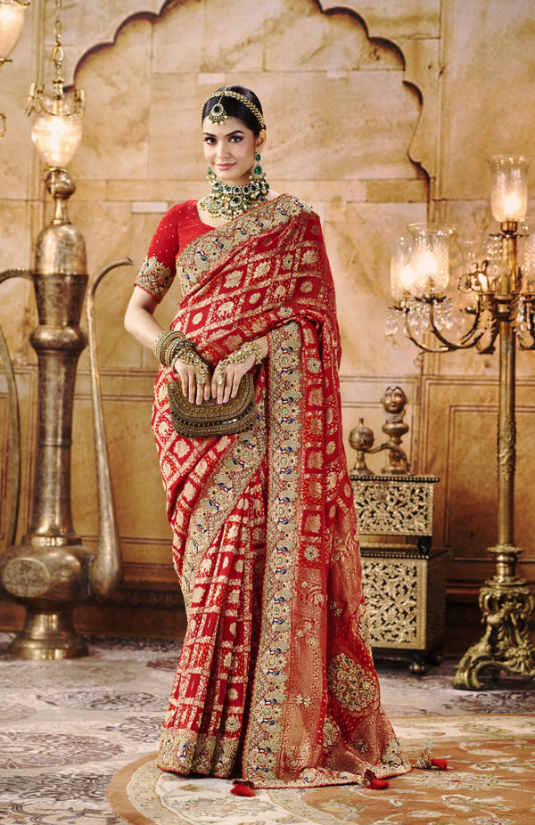 Infinity Elegance Georgette Saree For Festive Wear