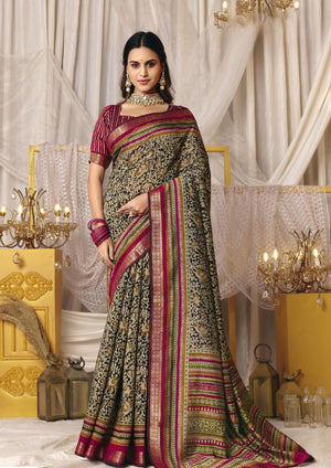 Vasanta Bloom Cotton Saree For Daily Wear