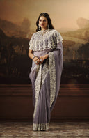 Glamour Organza Saree For Festive Wear