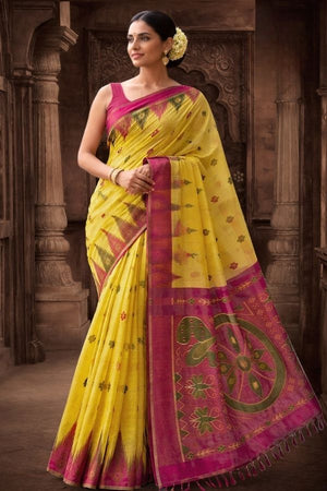 Zarvani Cotton Saree For Daily Wear
