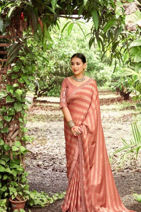 Desert Waves Silk Saree For Daily Wear