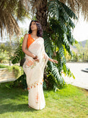 Florentique Cotton Saree for Semi Formal Wear