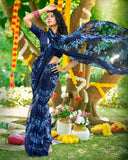 Garden Mist Georgette Saree For Semi Formal Wear