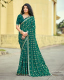 Navrang Bandhani Georgette Saree For Semi Formal Wear