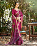 Silk Saubhagya Art Silk Saree For Semi Formal Wear
