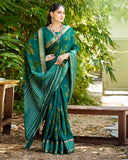 Silk Saubhagya Art Silk Saree For Semi Formal Wear