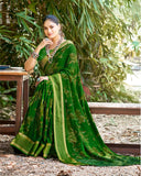 Silk Saubhagya Art Silk Saree For Semi Formal Wear