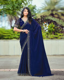 Sequin Eleganza Art Silk Saree for Festive Wear