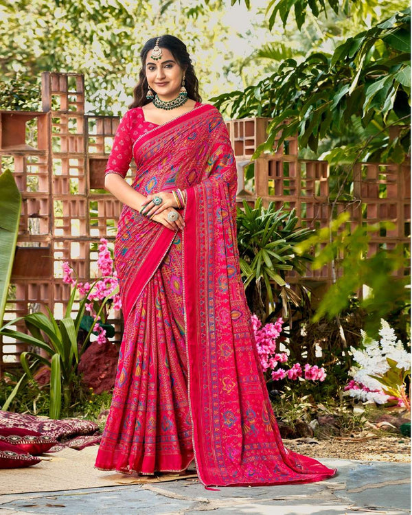 Matte Grace Art Silk Saree For Semi Formal Wear