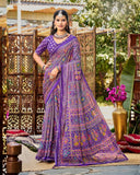 Matte Grace Art Silk Saree For Semi Formal Wear