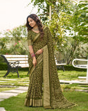 Serenity Art Silk Saree For Semi Formal Wear