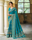 Dullglow Art Silk Saree For Semi Formal Wear