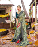 Brasso Bloom Art Silk Saree for Semi Formal Wear