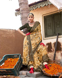 Brasso Bloom Art Silk Saree for Semi Formal Wear