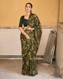 Foilflare Georgette Saree For Semi Formal Wear