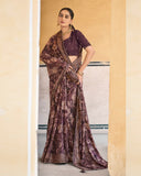 Foilflare Georgette Saree For Semi Formal Wear