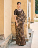 Foilflare Georgette Saree For Semi Formal Wear