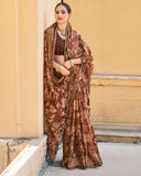 Foilflare Georgette Saree For Semi Formal Wear