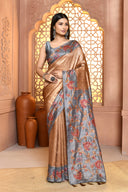 Badla Viraasat Silk-Cotton Saree For Festive Wear