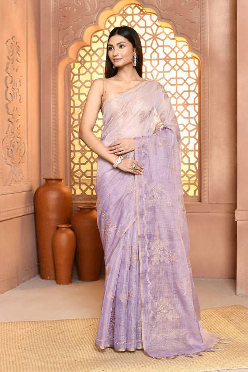 Netaura  Luxe Cotton Saree For Festive Wear