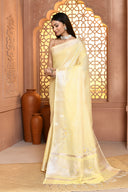 Khadi Kala Cotton Saree For Festive Wear