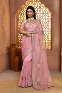 Resham Sheerloom Cotton Saree For Festive Wear