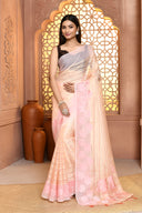 Fancy Brasso Delight Cotton Saree For Semi Formal Wear
