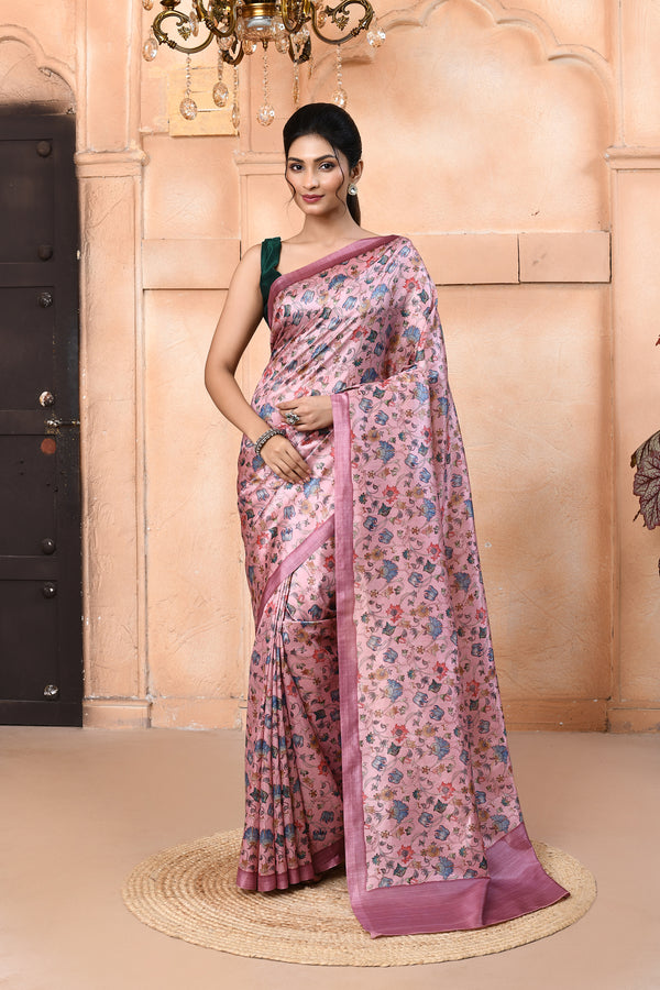 Softsilk Canvas Silk Saree For Semi Formal Wear