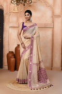 Reshamdhani Elegance Cotton Saree For Semi Formal Wear