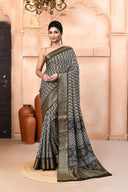 Softsilk Zariloom Silk Saree For Semi Formal Wear