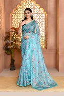 Printnet Aura Silk Cotton Saree For Semi Formal Wear
