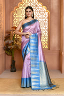 Softsilk Templebhutta Silk Saree For Semi Formal Wear