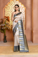 Softsilk Templebhutta Silk Saree For Semi Formal Wear