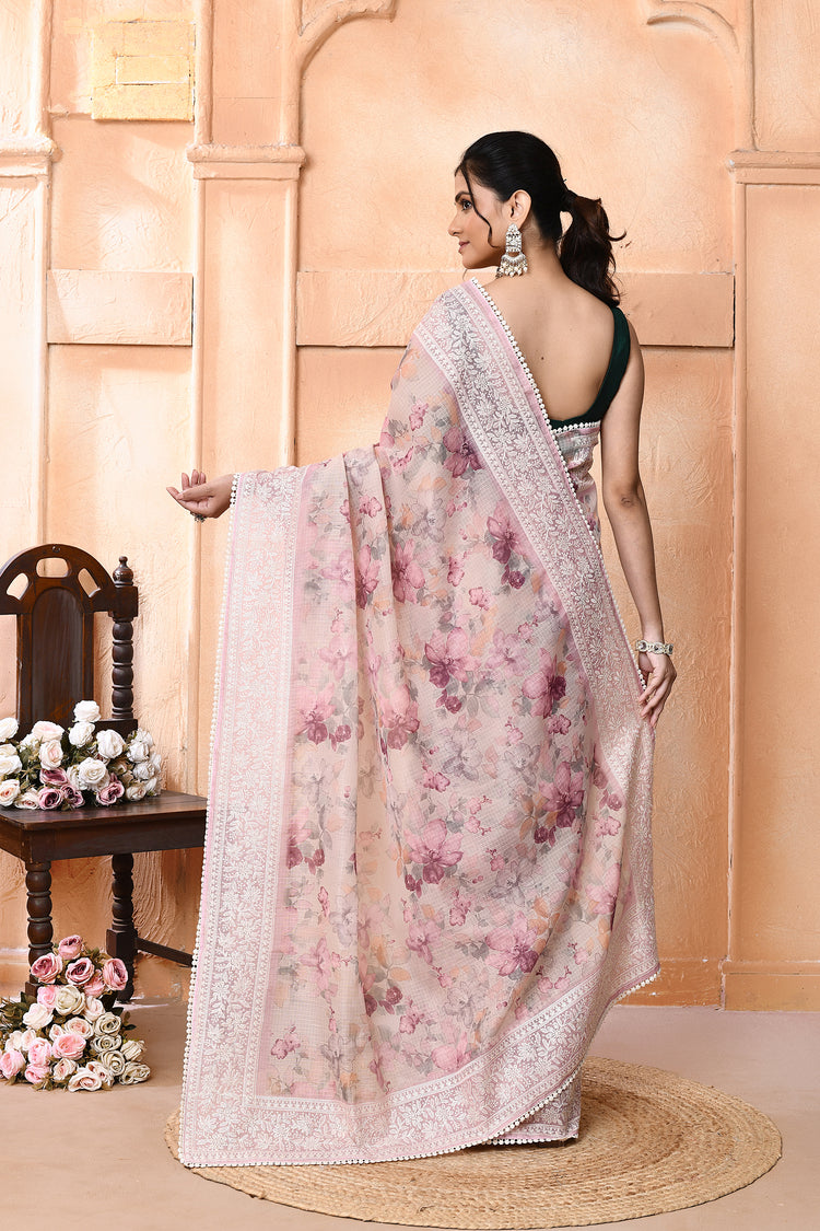 Supernet Grace Cotton Saree For Festive Wear