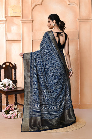 Zariedge Soft Silk Saree For Daily Wear