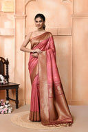 Rawcheck Zarigrace Silk Saree For Festive Wear
