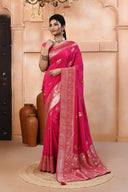 Edge Soft Silk Saree For Festive Wear