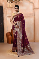 Edge Soft Silk Saree For Festive Wear