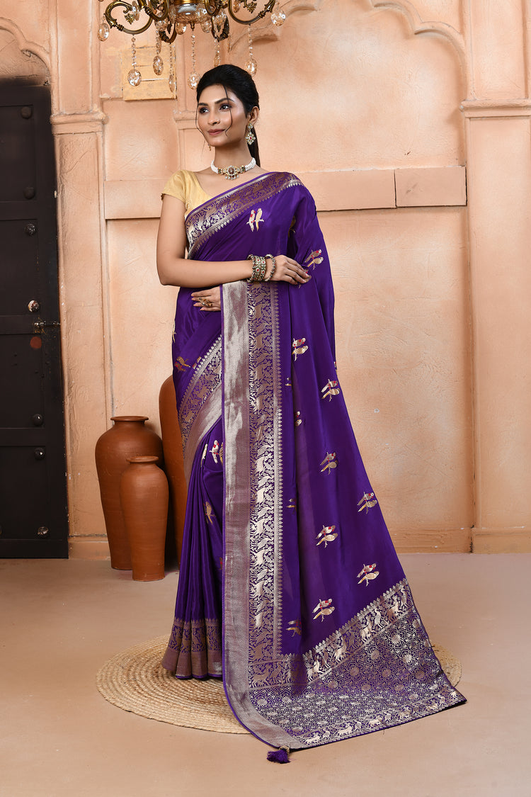 Edge Soft Silk Saree For Festive Wear