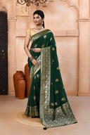 Edge Soft Silk Saree For Festive Wear