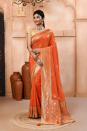 Edge Soft Silk Saree For Festive Wear