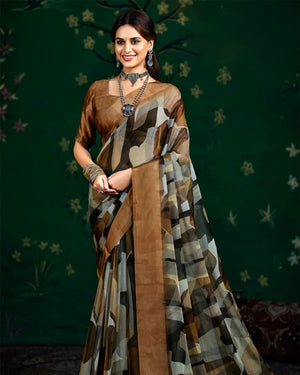 Velora Crepe Georgette Saree For Daily Wear
