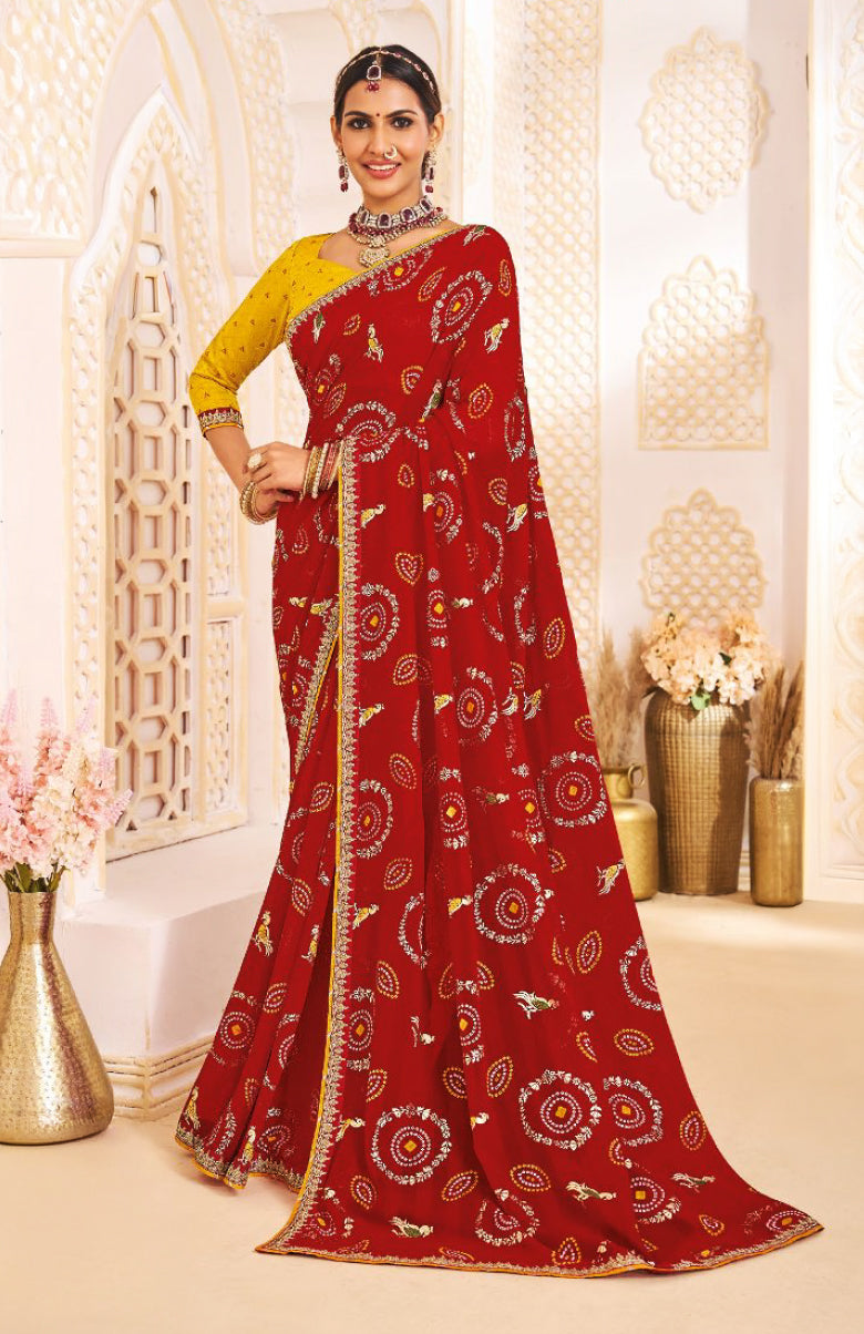 Gatha Noir  Bandhani