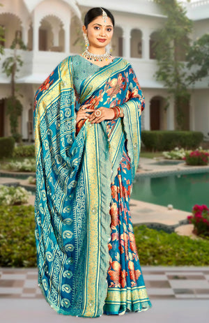 Brassique Brasso Saree For Festive Wear