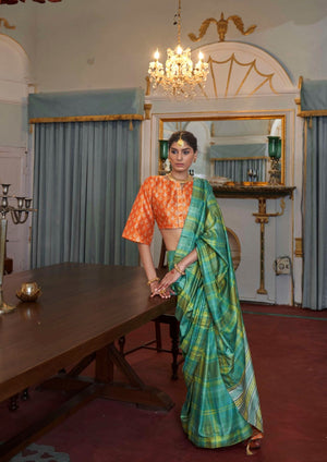 Linobloom Linen Saree for Wedding Wear