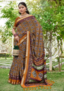 Saanjh Prints Cotton Saree For Daily Wear